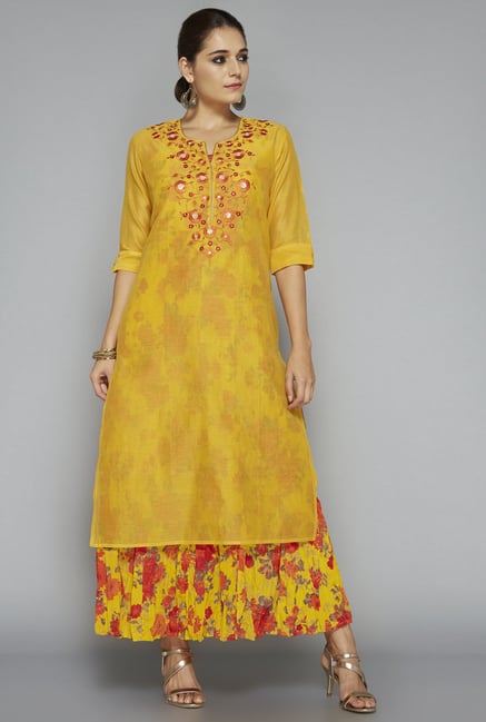 Vark by Westside Yellow Suit Set Vark by Westside Yellow Suit Set