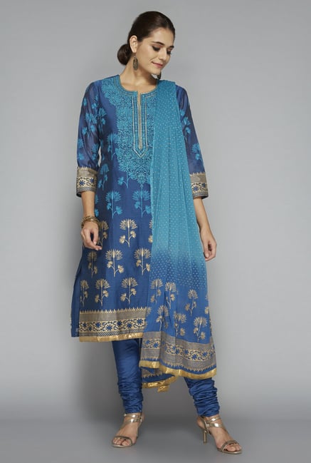 Vark by Westside Blue Suit Set Vark by Westside Blue Suit Set