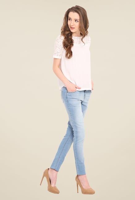 Saiesta White Solid Top Saiesta White Solid Top