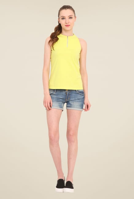 Saiesta Yellow Solid Top Saiesta Yellow Solid Top