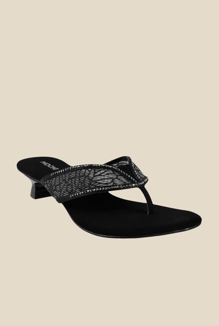 Mochi Black Thong Sandals Mochi Black Thong Sandals