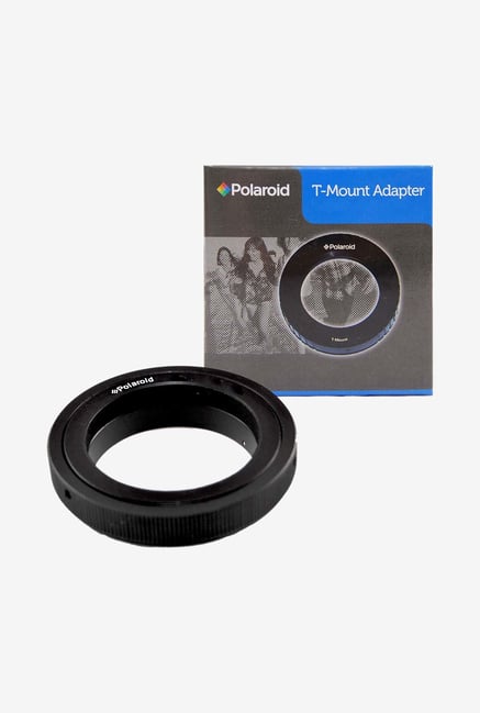 Polaroid PL-TMCAN T Mount Adapter (Black) Polaroid PL-TMCAN T Mount Adapter (Black)