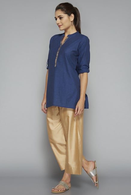 Utsa by Westside Indigo Solid Kurti Utsa by Westside Indigo Solid Kurti