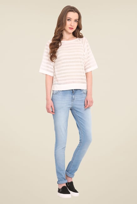 Saiesta White Lace Top Saiesta White Lace Top