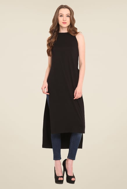 Saiesta Black Solid Top Saiesta Black Solid Top