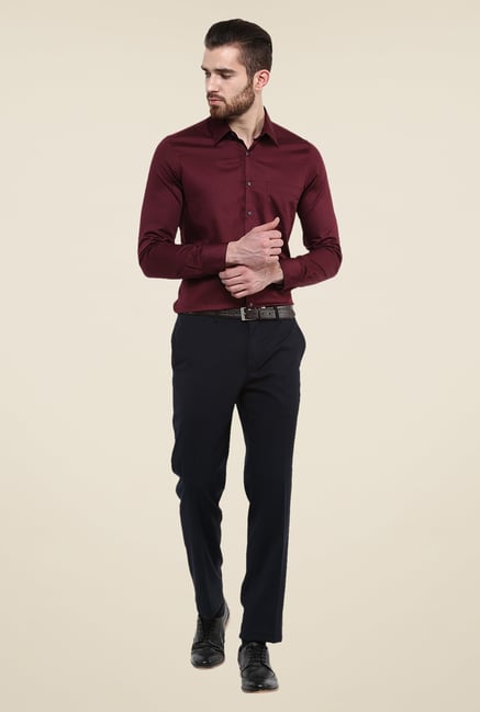 Turtle Maroon Solid Shirt Turtle Maroon Solid Shirt
