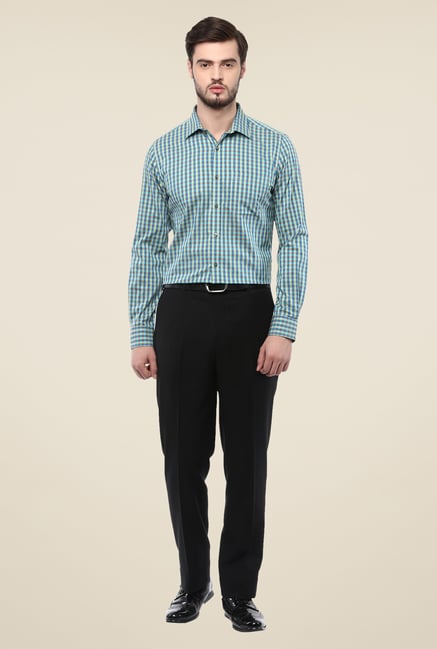 Turtle Green Checks Shirt Turtle Green Checks Shirt