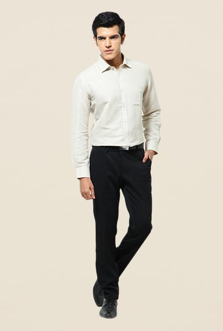 Turtle Cream Textured Shirt Turtle Cream Textured Shirt