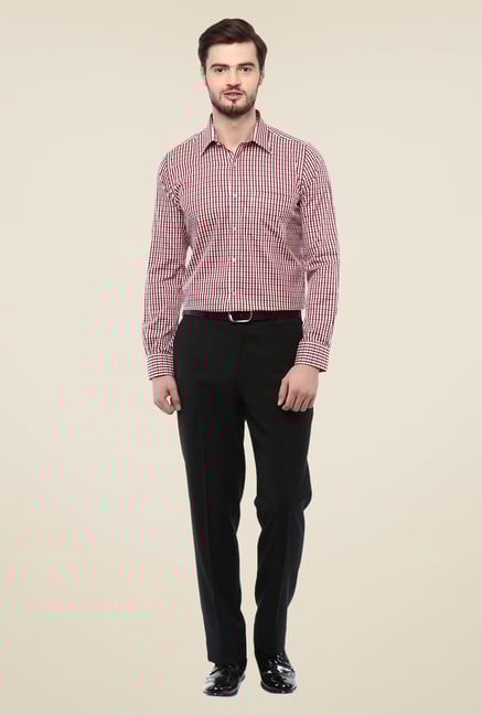Turtle Red Checks Slim-fit Shirt Turtle Red Checks Slim-fit Shirt