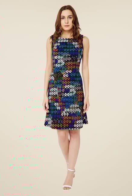 Avirate Multicolor Shift Dress Avirate Multicolor Shift Dress
