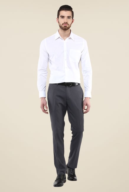 Turtle White Textured Shirt Turtle White Textured Shirt