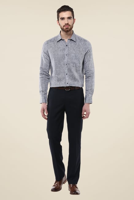 Turtle Grey Linen Shirt Turtle Grey Linen Shirt
