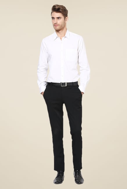 Turtle White Solid Full Sleeve Shirt Turtle White Solid Full Sleeve Shirt