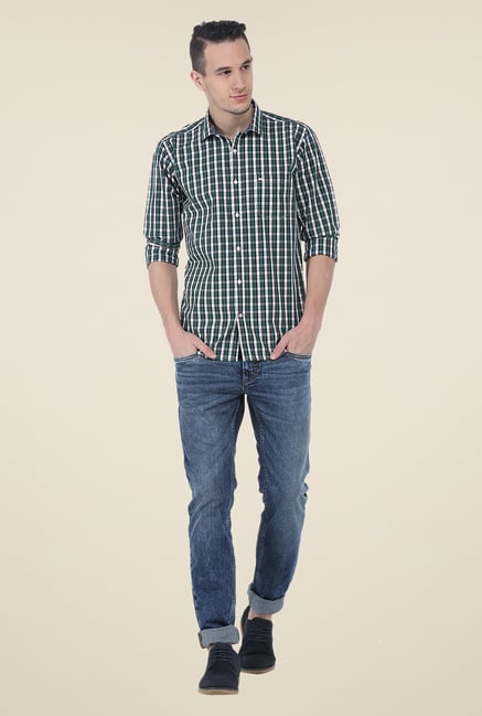 Basics Blue Lightly Washed Jeans Basics Blue Lightly Washed Jeans