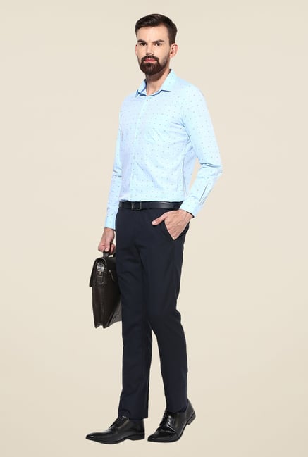 Turtle Sky Blue Printed Shirt Turtle Sky Blue Printed Shirt