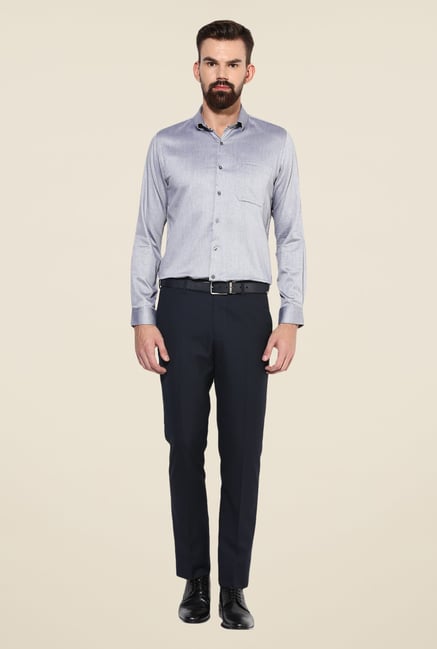 Turtle Grey Textured Shirt Turtle Grey Textured Shirt