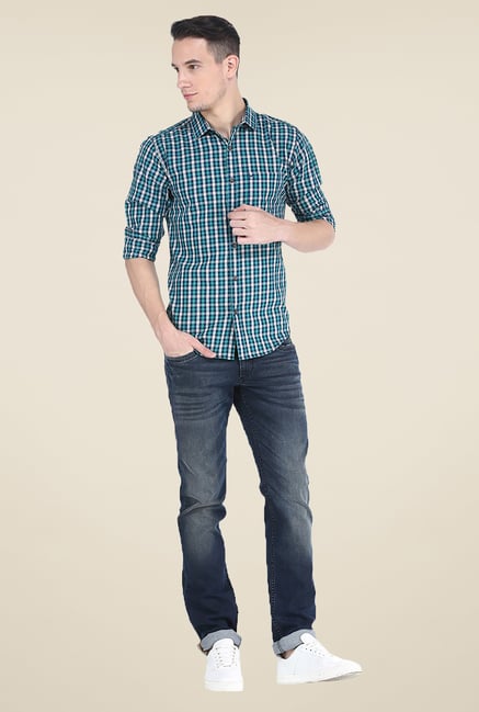Basics Navy Lightly Washed Jeans Basics Navy Lightly Washed Jeans