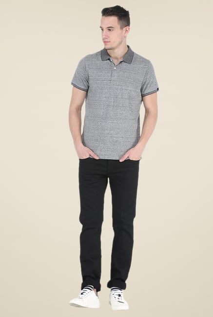 Basics Black Raw Denim Jeans Basics Black Raw Denim Jeans