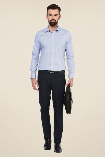 Turtle Blue Printed Shirt Turtle Blue Printed Shirt