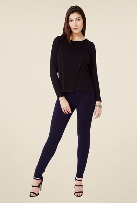 Avirate Navy Solid Ponte Avirate Navy Solid Ponte