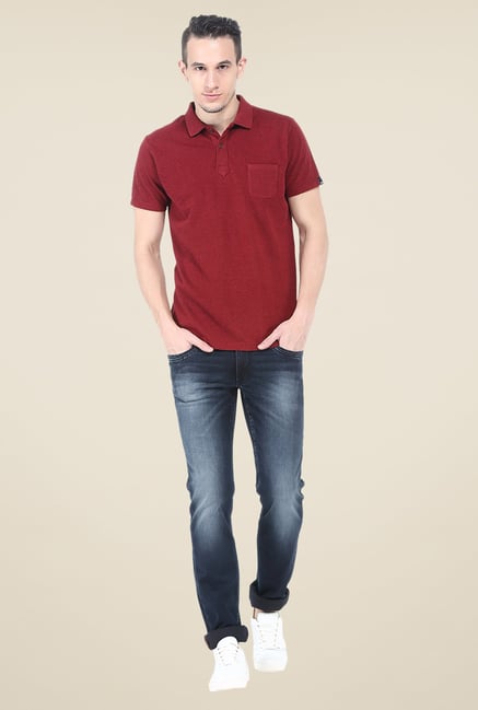 Basics Navy Lightly Washed Jeans Basics Navy Lightly Washed Jeans