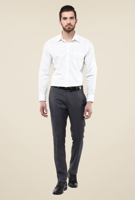 Turtle White Slim Fit Cotton Shirt Turtle White Slim Fit Cotton Shirt