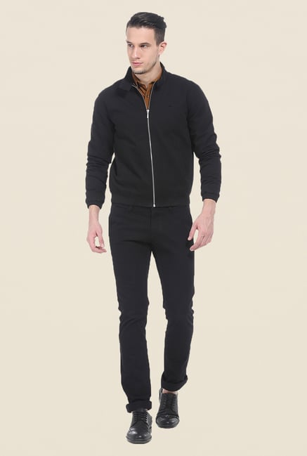 Basics Pirate Black Twill Jacket Basics Pirate Black Twill Jacket