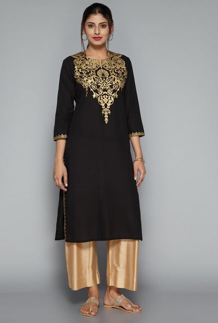 Utsa by Westside Black Printed Kurta Utsa by Westside Black Printed Kurta