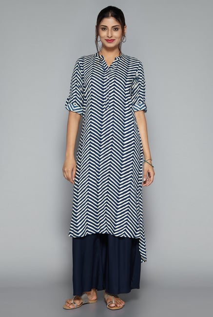 Utsa by Westside Indigo Printed Kurta Utsa by Westside Indigo Printed Kurta