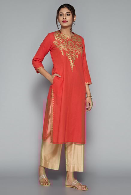 Utsa by Westside Coral Printed Kurta Utsa by Westside Coral Printed Kurta