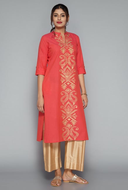 Utsa by Westside Coral Printed Kurta Utsa by Westside Coral Printed Kurta