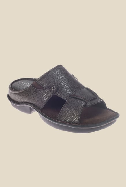 Khadim's Softouch Brown Casual Sandals Khadim's Softouch Brown Casual Sandals