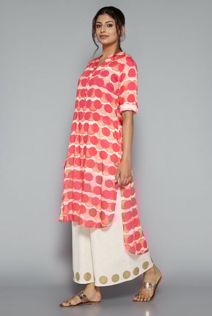 Utsa by Westside Off White Polka Dot Palazzo Utsa by Westside Off White Polka Dot Palazzo