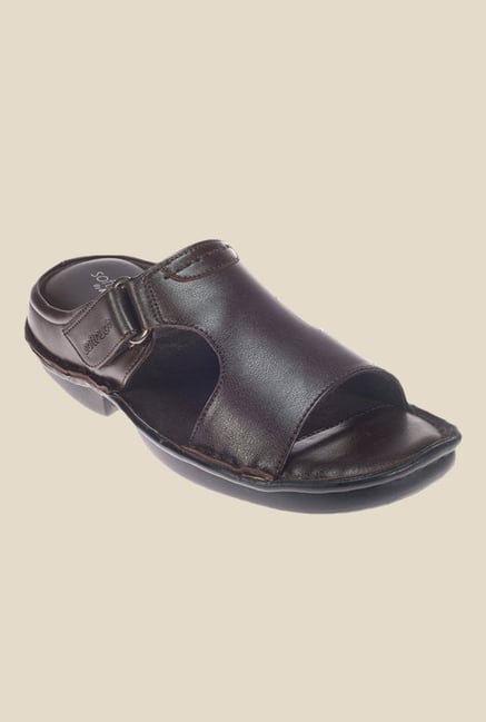 Khadim's Softouch Brown Casual Sandals Khadim's Softouch Brown Casual Sandals
