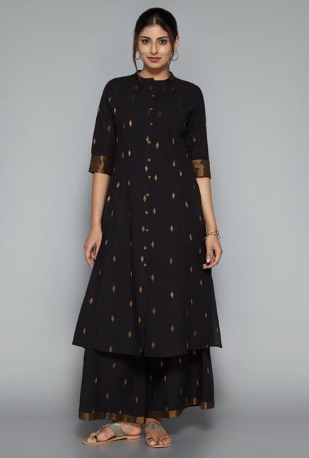Utsa by Westside Black Printed Kurta Utsa by Westside Black Printed Kurta
