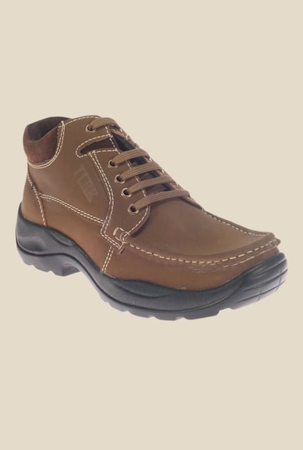 Khadim's Turk Brown Casual Boots Khadim's Turk Brown Casual Boots
