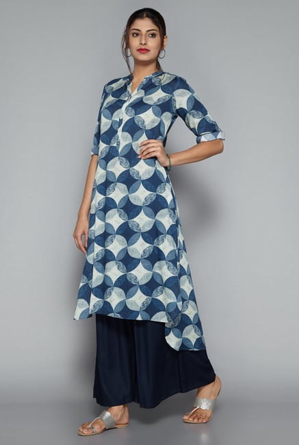 Utsa by Westside Indigo Printed Kurta Utsa by Westside Indigo Printed Kurta