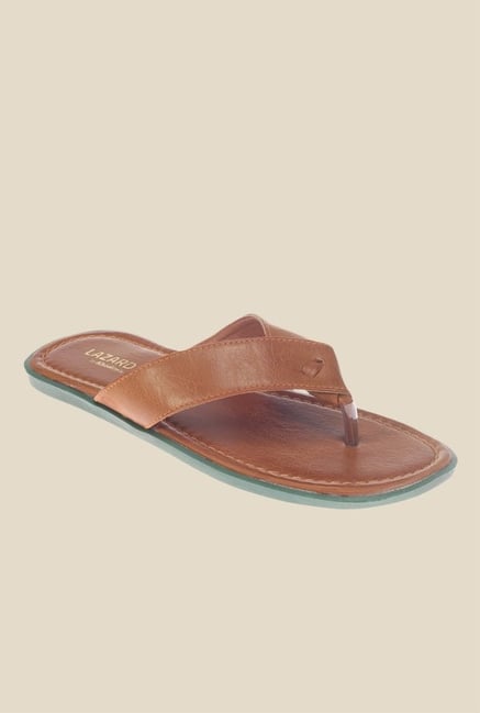 Khadim's Lazard Tan Slippers Khadim's Lazard Tan Slippers