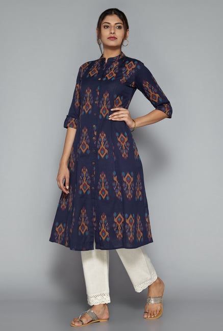 Utsa by Westside Indigo Printed Kurta Utsa by Westside Indigo Printed Kurta