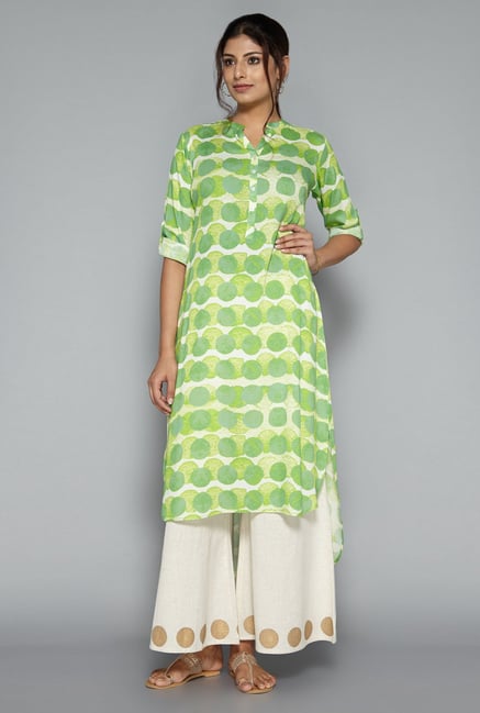 Utsa by Westside Lime Printed Kurta Utsa by Westside Lime Printed Kurta