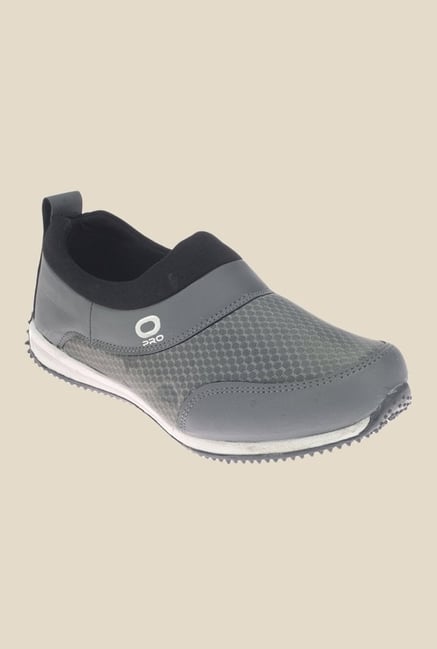 Khadim's Pro Grey & Black Plimsolls Khadim's Pro Grey & Black Plimsolls
