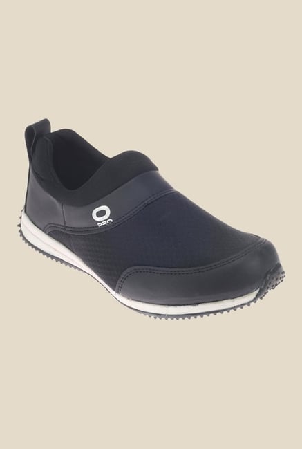 Khadim's Pro Black & White Plimsolls Khadim's Pro Black & White Plimsolls