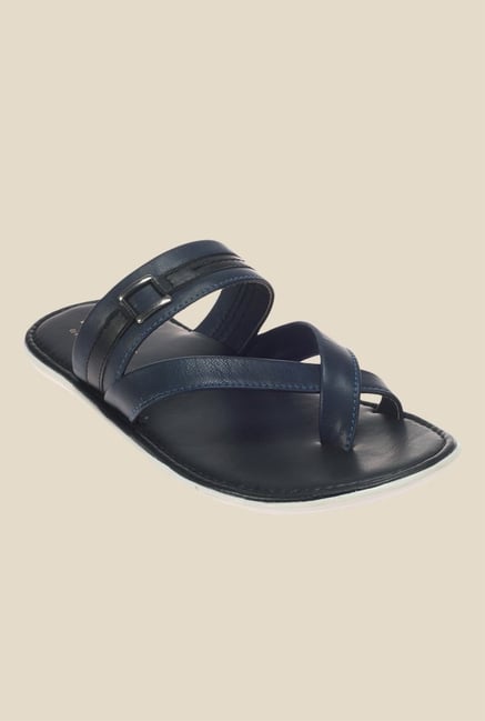 Khadim's Lazard Navy Casual Sandals Khadim's Lazard Navy Casual Sandals