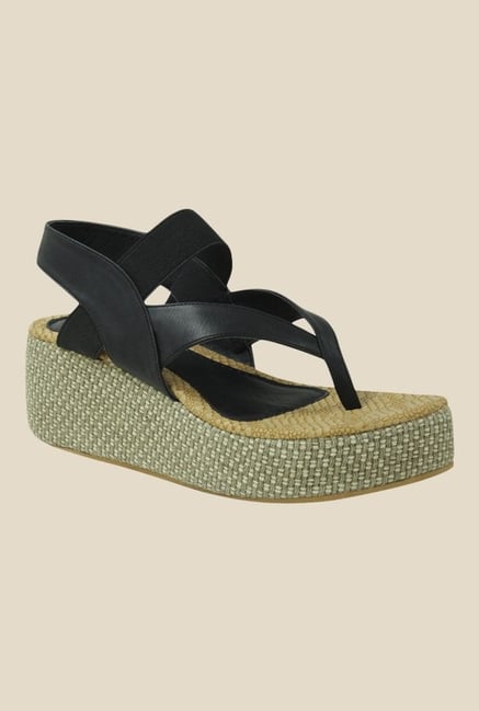 Get Glamr Nickole Black Ankle Strap Sandals Get Glamr Nickole Black Ankle Strap Sandals