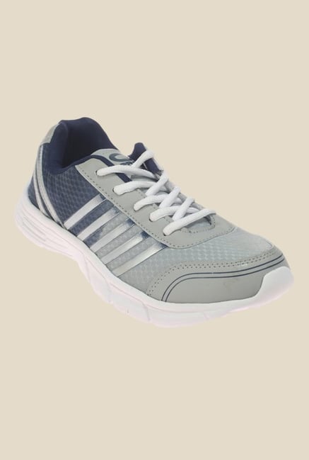 Khadim's Pro Activity Grey & White Running Shoes Khadim's Pro Activity Grey & White Running Shoes