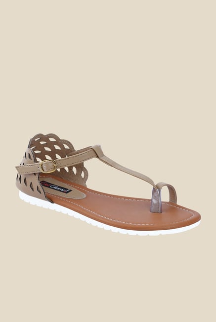 Get Glamr Dora Beige Ankle Strap Sandals Get Glamr Dora Beige Ankle Strap Sandals