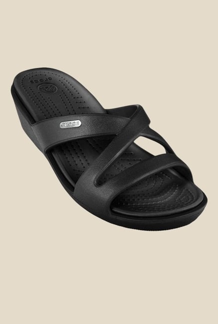 Crocs Patricia II Black Casual Sandals Crocs Patricia II Black Casual Sandals