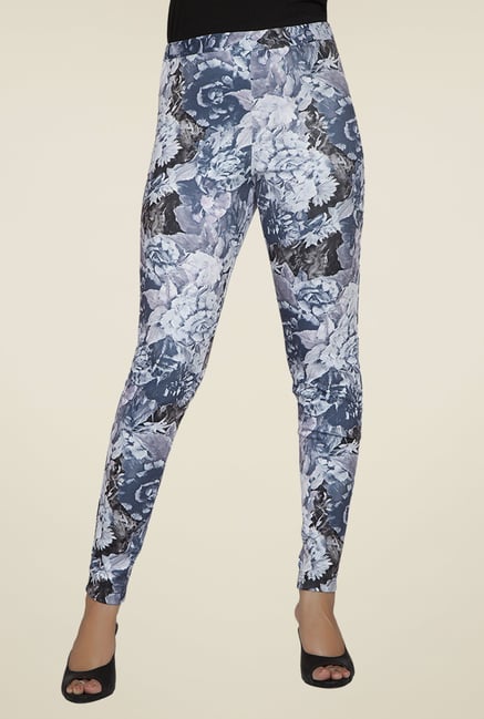 Desi Belle Multicolor Floral Jeggings Desi Belle Multicolor Floral Jeggings