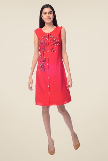 Desi Belle Coral Printed Kurta Desi Belle Coral Printed Kurta