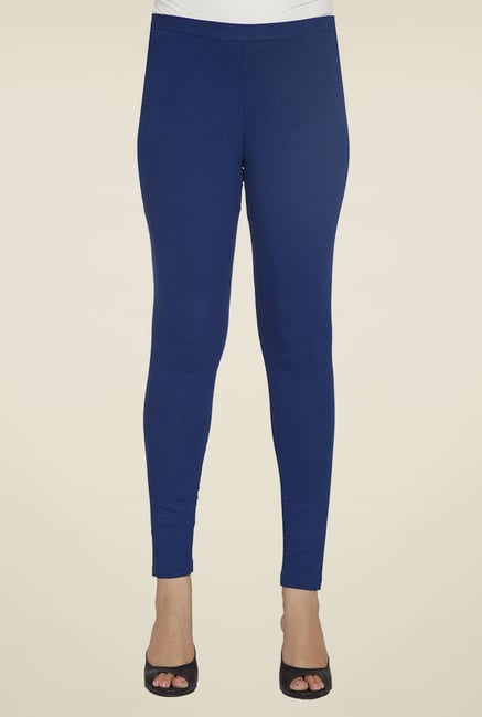 Desi Belle Navy Solid Leggings Desi Belle Navy Solid Leggings